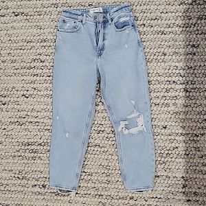 Abercrombie mom jeans